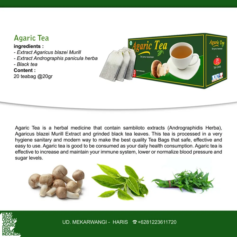 agaric tea herbal
