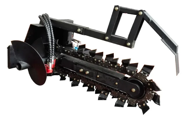 Farm machinery 23HP Micro trenching digging machine mini trencher digger for sale.jpg