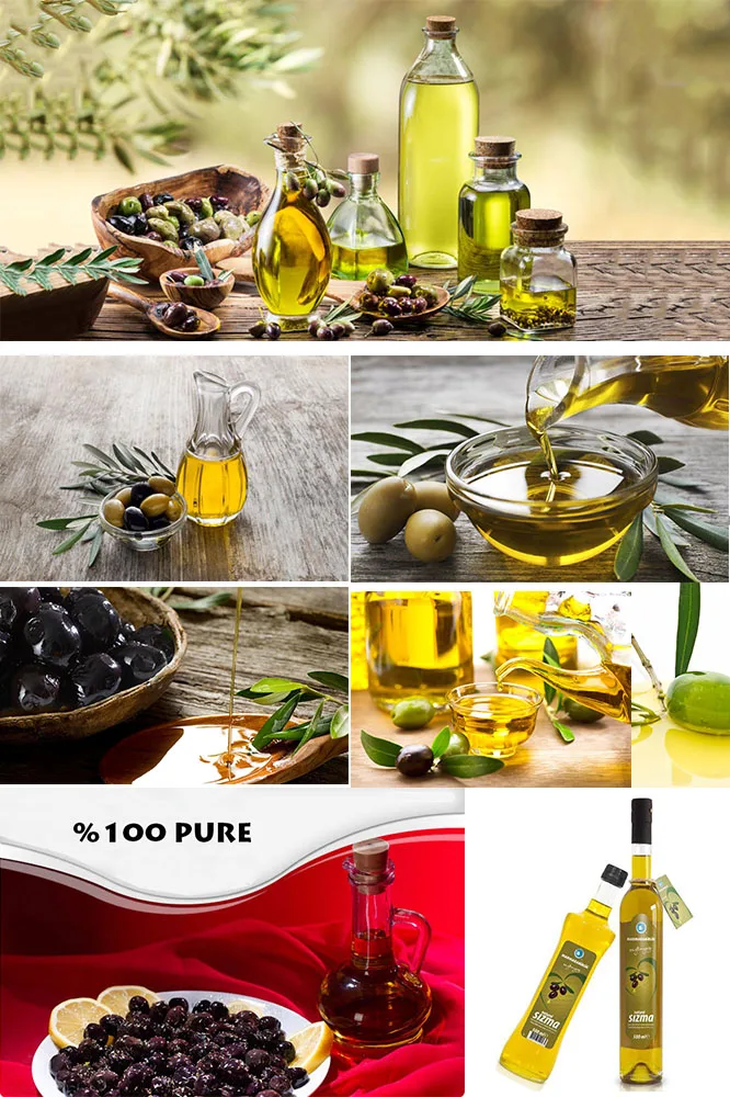 %100 VIRGIN OLIVE OIL - SPECIAL TREES ( PRODUCED IN TURKEY ) (0,5 LT Bottle)