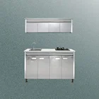 Stainless Steel High Quality Simple Design Modern Kitchen Cabinet