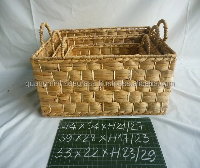 water hyacinth | use:food | feature:eco-friendly | type:storage