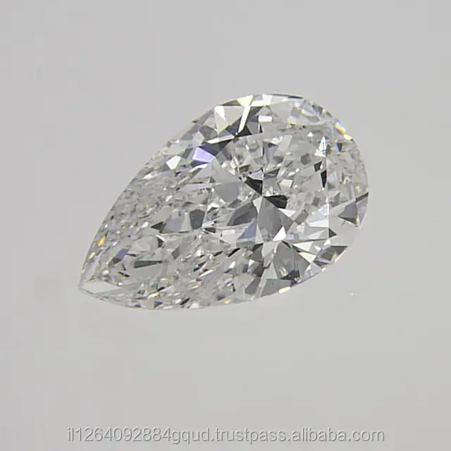 65 ct. pear shape loose natural diamond d vvs2 gia