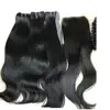 WHOLESALE PRICE MACHINE WEFT - RAW VIRGIN HAIR- 18 INCH- Natural Black Color