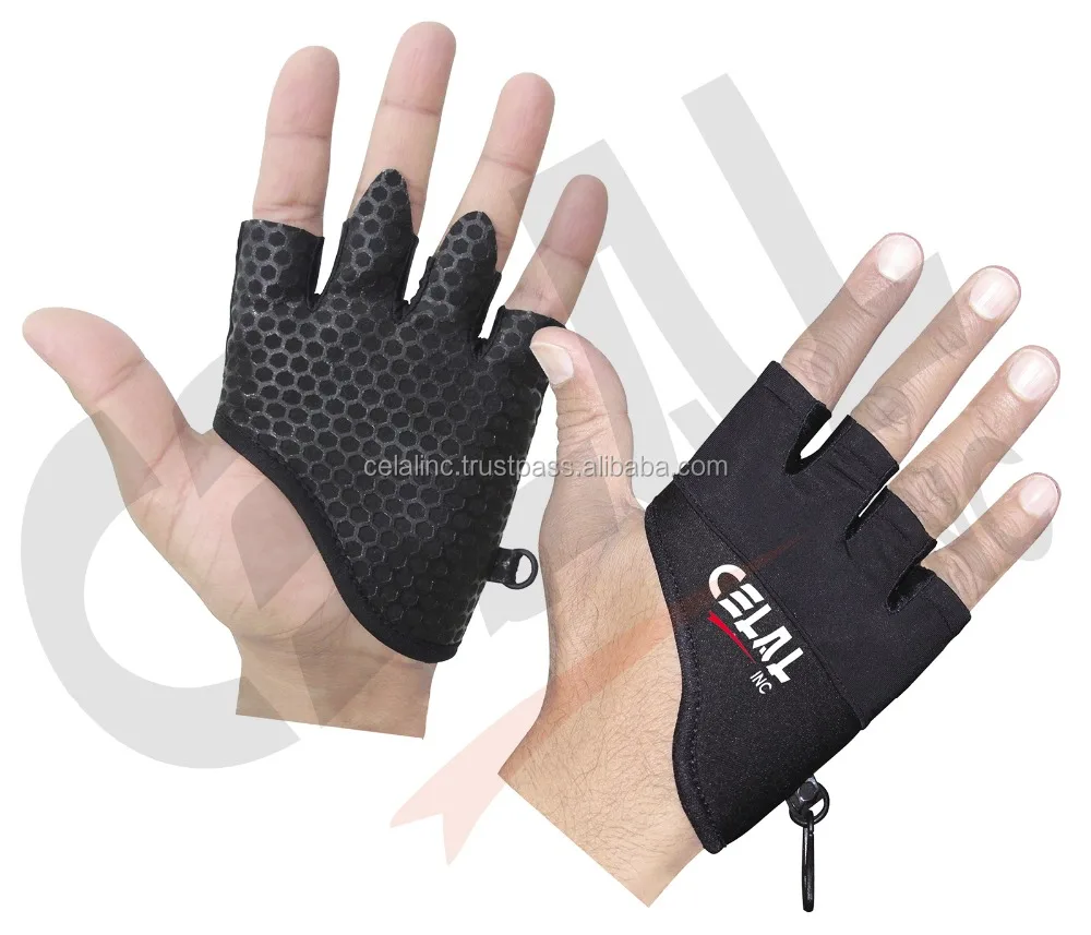 silicon dumbbell & barbel grip gloves