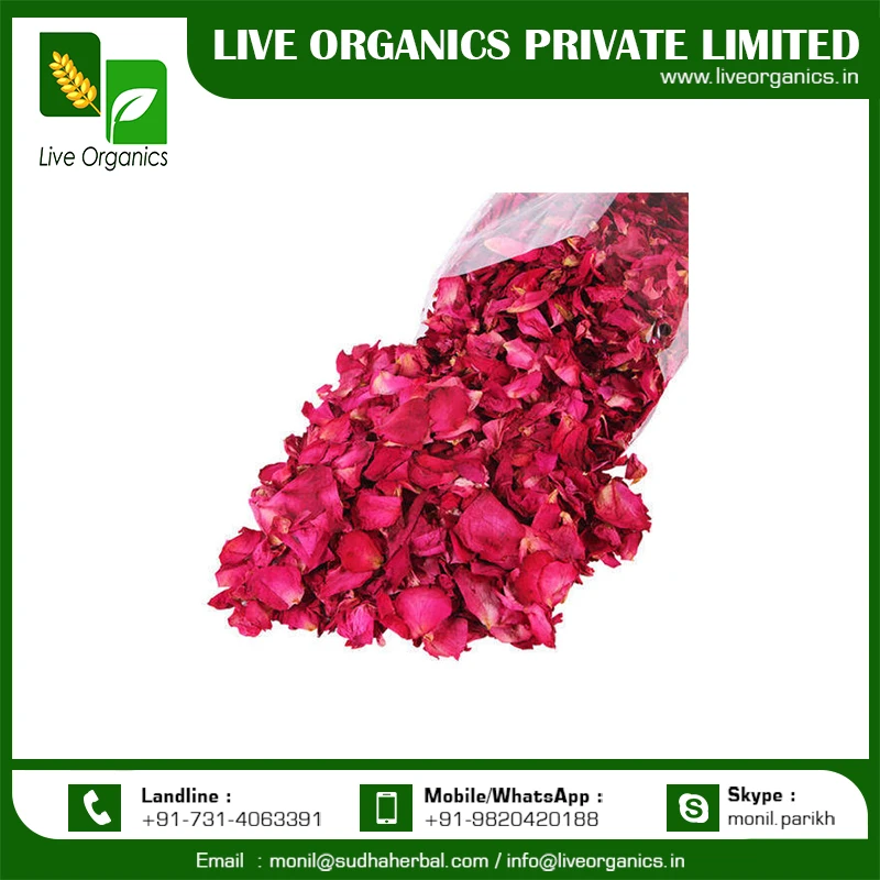 wholesale price natural dry rose petals