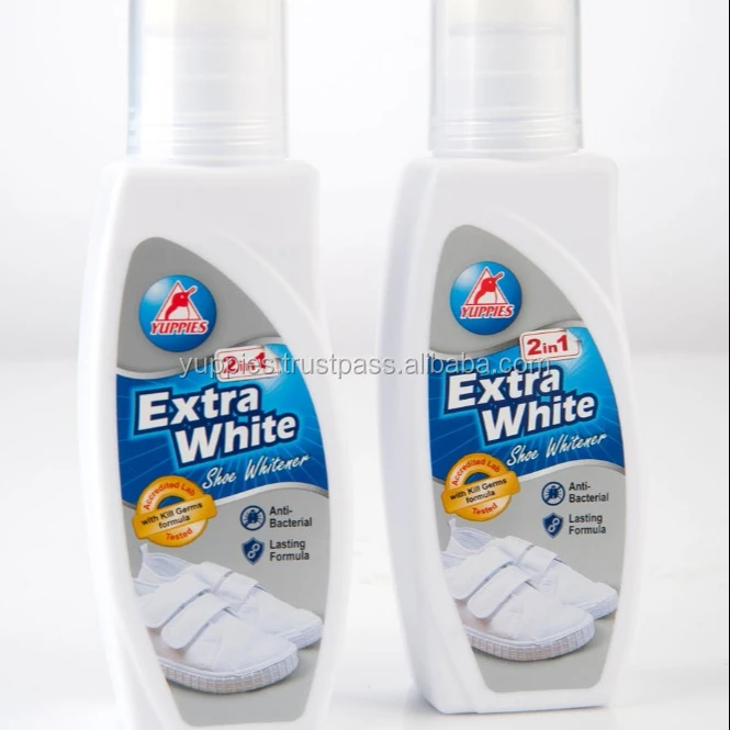 cleaning white shoes