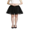 Tulle Mini Skirt in black
