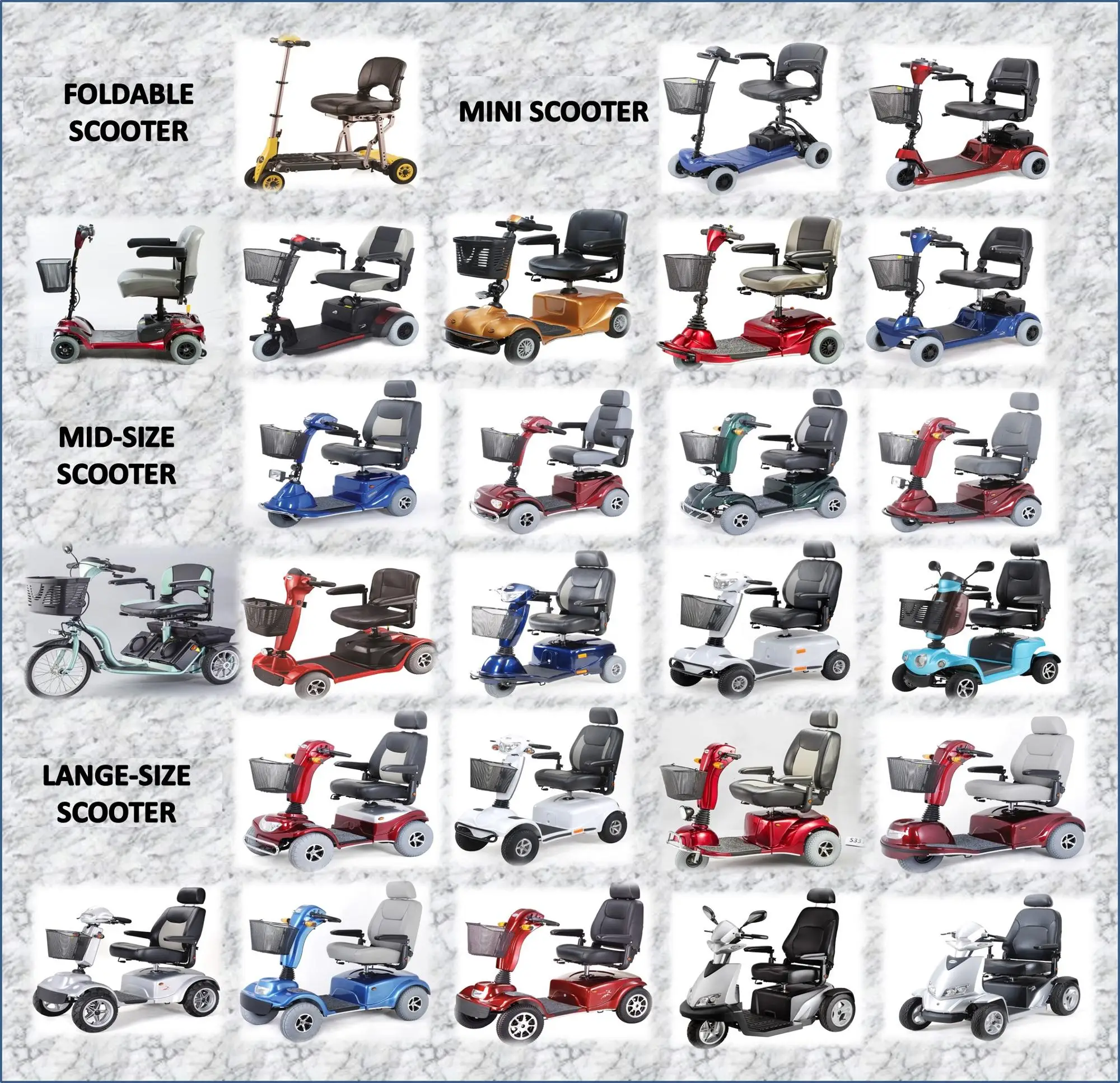 4 wheel handicapped electric mobility scooter, View safety medical