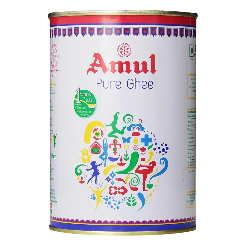 amul 纯澄清黄油 (ghee) 锡 1 升