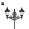 Top Quality Garden Lighting Pole with Dual Arm Street Lamp Post