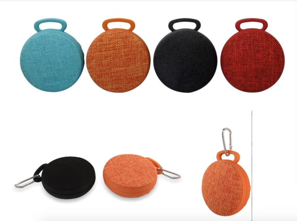 4W android battery audio car cloth smart mini speaker 2019 with CE RoHs for Christmas promotion - ANKUX.COM