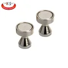 customized strong steel translucent neodymium magnet push pin