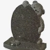 Bear violet granite gravestone DSF-M010