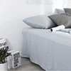 popular velvet silk bedding set massage home textile cotton bed sheet with pillow cover