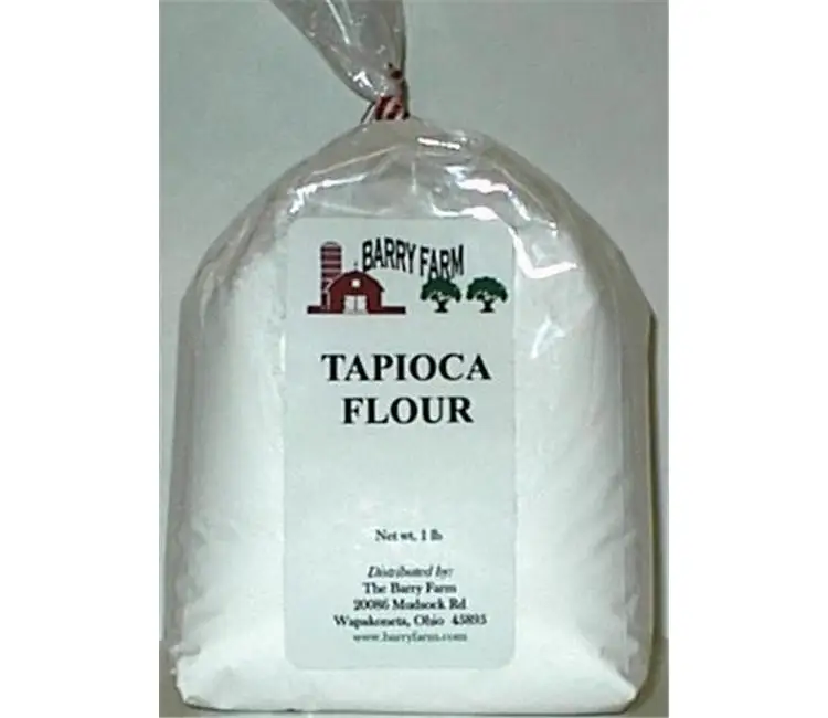 tapioca starch and tapioca flour, cassava