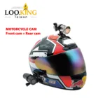 TAIWAN patent design front and rear camera IMX 307 motorcycle helmet cam