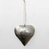 Iron Hanging Heart Decorative Christmas Ornament
