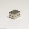 25x8x2mm N48 Neodym Block Magnet NiCuNi plated