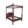 Classic Furniture Mahogany Four Poster Canopy Bed - Antique Reproduction Furniture Mahogany Indonesia