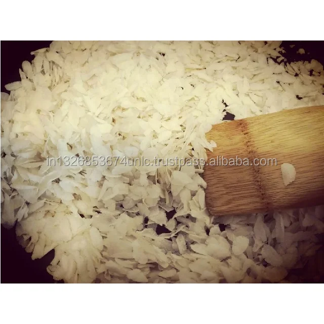 white poha rice flake flattened rice