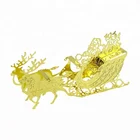 Custom Etched Through Christmas Ornaments Decoration for American Market