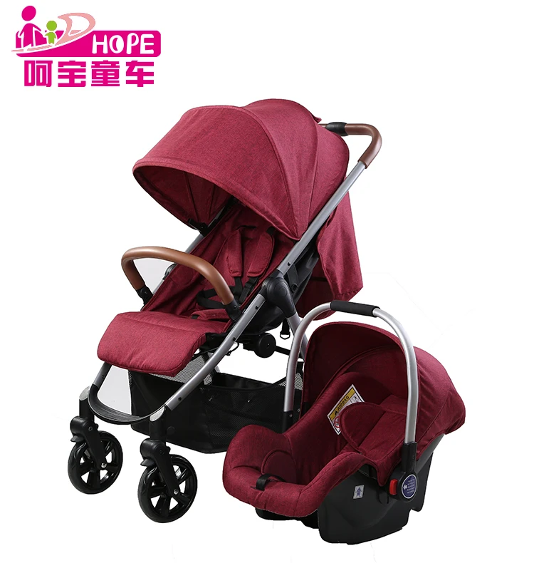 Multifunctional Baby Stroller with Carseat and Carrycot