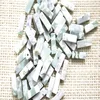 Natural Tree agate Flat Puffy Rectangle Gemstone Beads For Jewelry Making