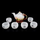 Customized Send leaders boss high-grade creative souvenir and gift jade tea kit