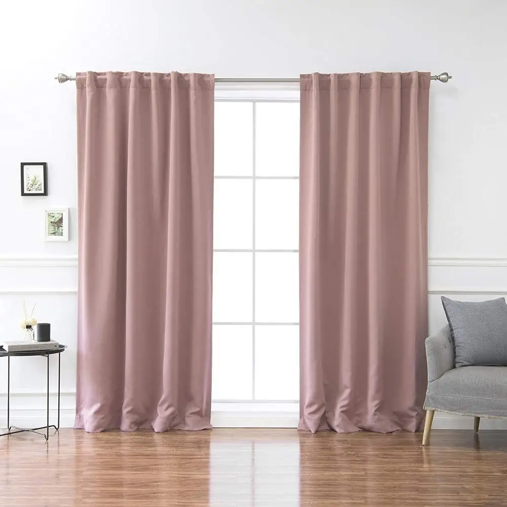 Hot Sale Polyester High Quality Soft Touch Blackout Drape And