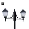 Cast Aluminum Exterior Lamp Post Polycarbonate Armature Street Lighting Pol Decorative Garden Lighting Pole