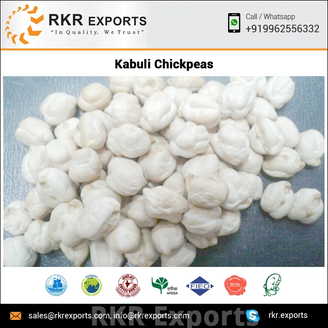 Kabuli Chickpeas, Garbanzo Chickpeas, Garbanzo Beans