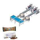 Customized Automatic Food Bread / Protein Bar Packaging Line
