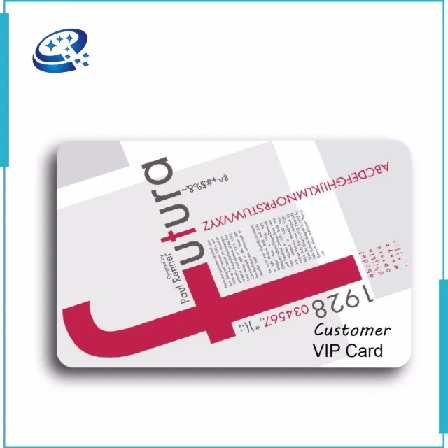 shenzhen factory direct high quality pvc visiting card, card