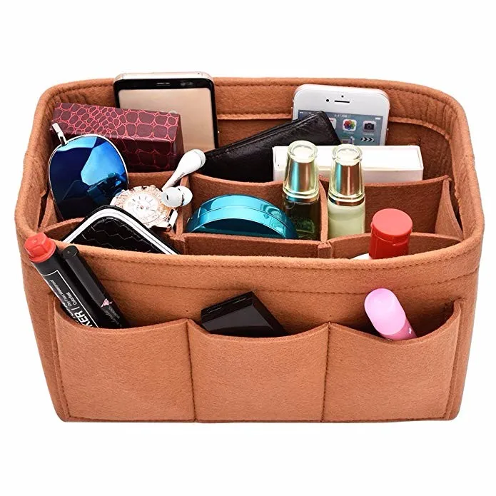 bag in bag organizer handbag purse organizer felt bag shaper for