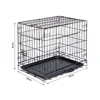 Wholesale Eco-Friendly Portable and Foldable Metal Wire Dog Crates Cages Kennels