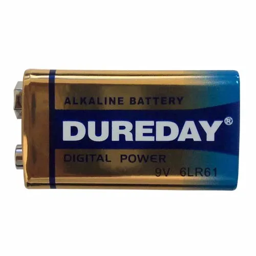 alkaline battery 9v 6lr61 blister card package