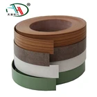 2mm Flexible Plastic Wood Grain Furniture Mdf Pvc Edge Banding Tape For Wood Tables