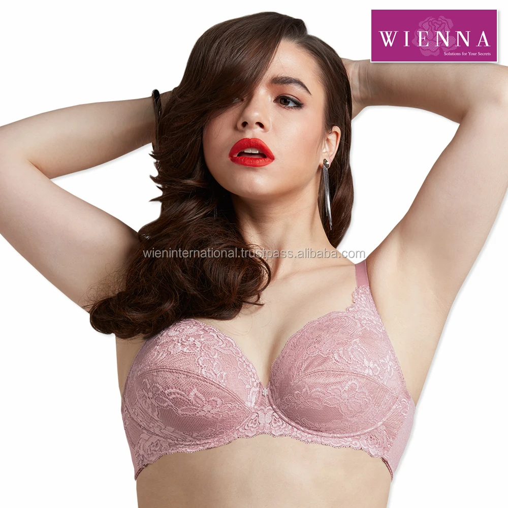 Plus Size Bra Comfortable And Good Fit See Through And Two Tone