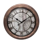 Clock Number Amazon Top Seller Large Size Plastic Vintage Wall Clock With Roman Number Farmhouse Wall Clock