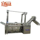 Continuous Banana chips deep fryer machine, banana chip Frying Machine, Banana chips vacuum fryer