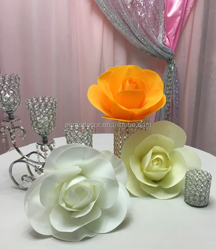 Wedding Decoration PE Foam Rose Flower Artificial Flower
