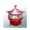 cooper plated chafing dish for decor