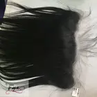 Hot Deal 13*4 Indian Raw Virgin Hair Film Lace Frontal HD Transparent Swiss Frontals Second Skin