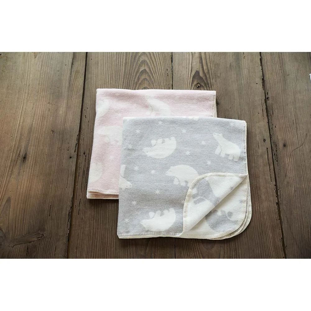 polar bear design blanket baby towel set for gift