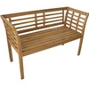 Outdoor Wooden Bench, Acacia in Oiled finishing