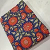 indian cotton hand block print fabric, textiles floral printed fabrics
