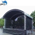 adjustable platform stage aluminium platform