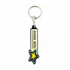 Chinese Supplier Different Types Cartoon Character Epoxy Custom Logo Keychain
