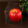 10 x 10 x 10 cm Environmentally Clear PVC Packaging Box Plastic Containers Fruit Candy Cake Gift Boxes In Stock