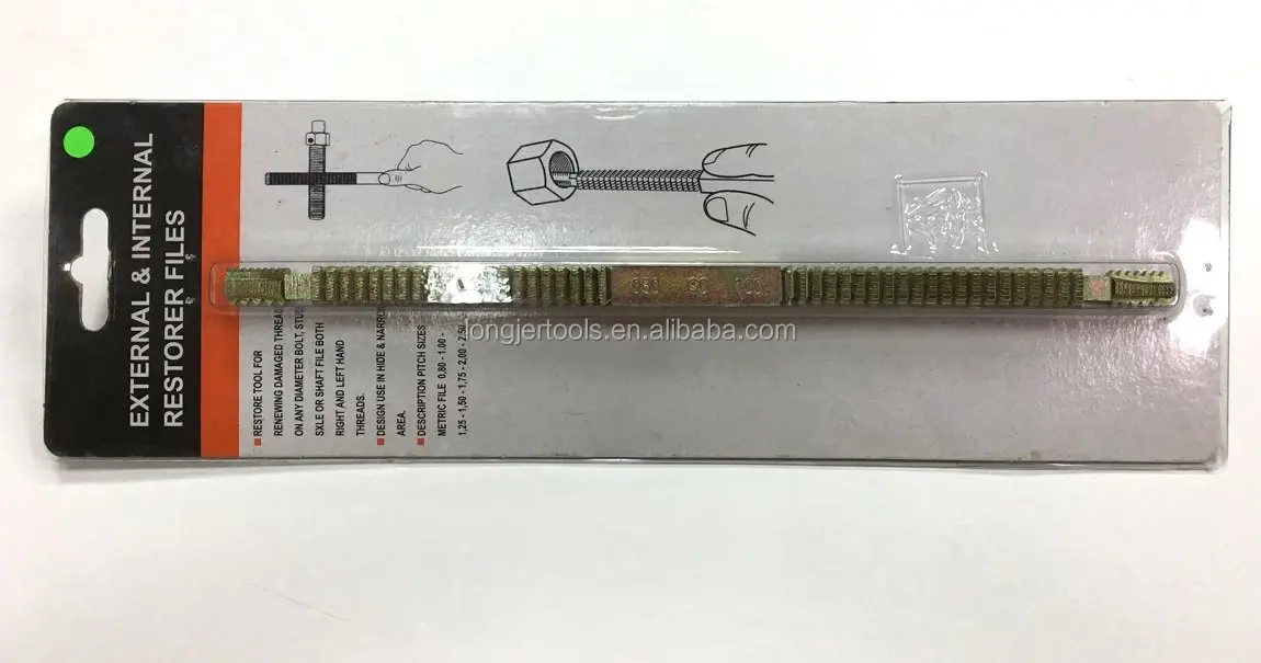 Internal & External Thread Repair File (metric File) Buy External